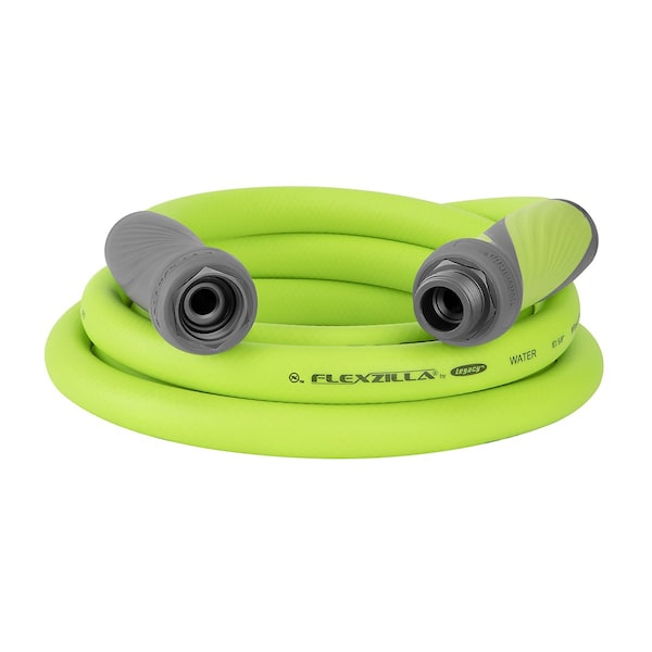 Flexzilla 5/8 in ID x 10 ft L SwivelGrip Lead-In Garden Hose, ZillaGreen HFZG510YWS-E - main